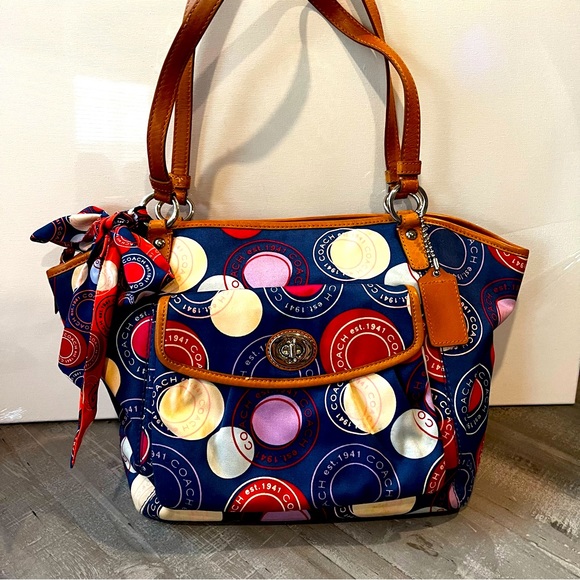 Coach Handbags - Coach Bag and Twilly